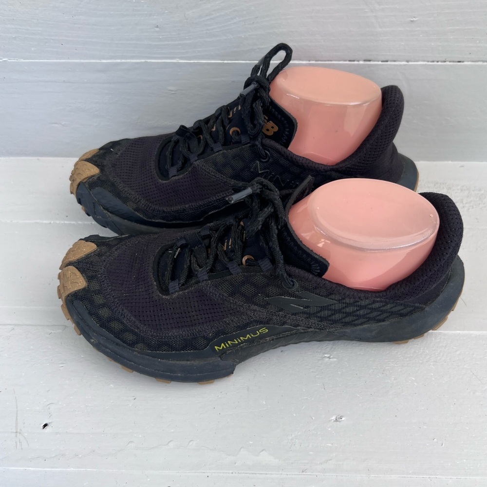 New Balance Minimus Trail Black Womens 7.5 Great Plains WTM10LK1 - Picture 2 of 8